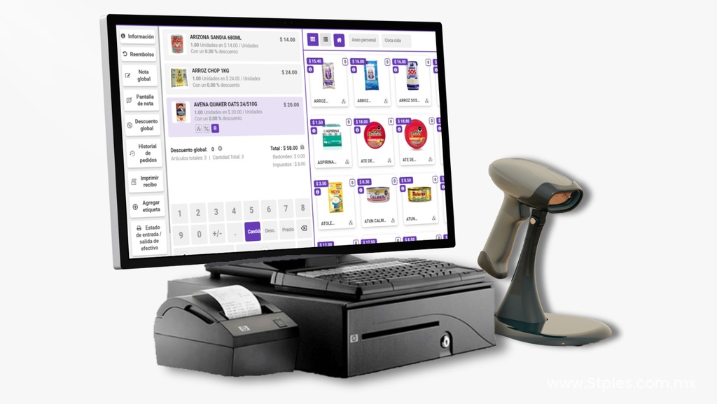PUNTO DE VENTA BÁSICO PARA DIFERENTES TIPOS DE GIROS